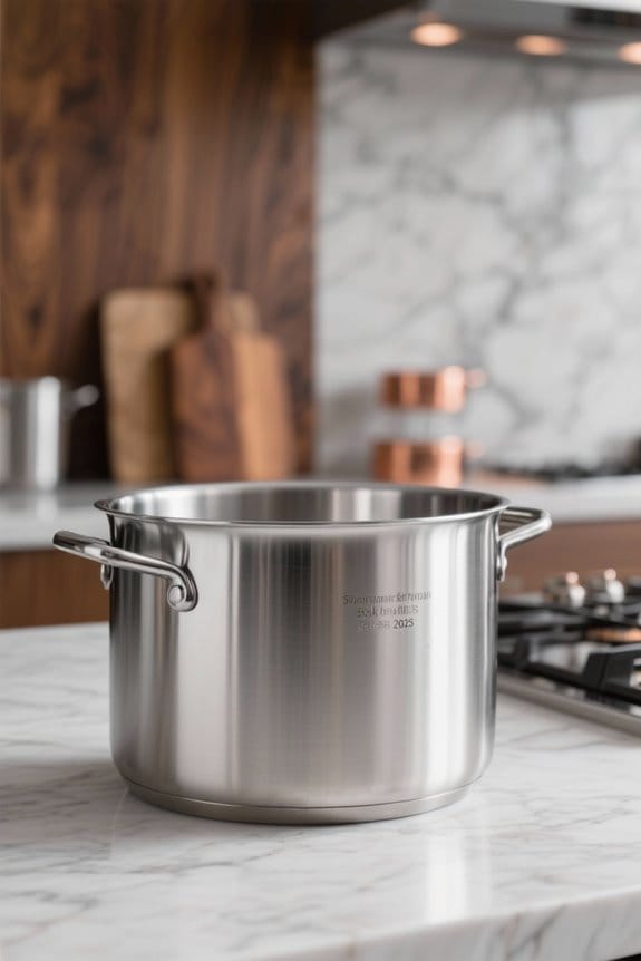 aluminum stock pot considerations
