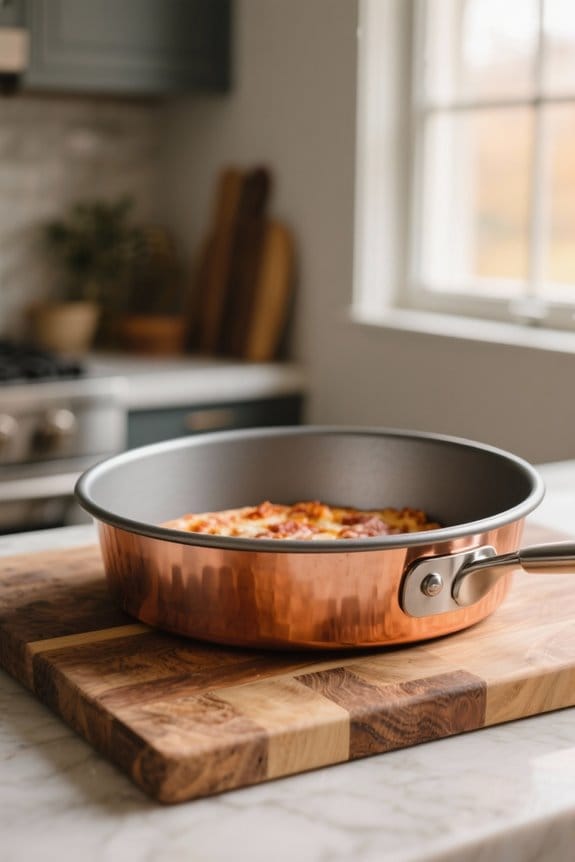 choosing a deep dish pan