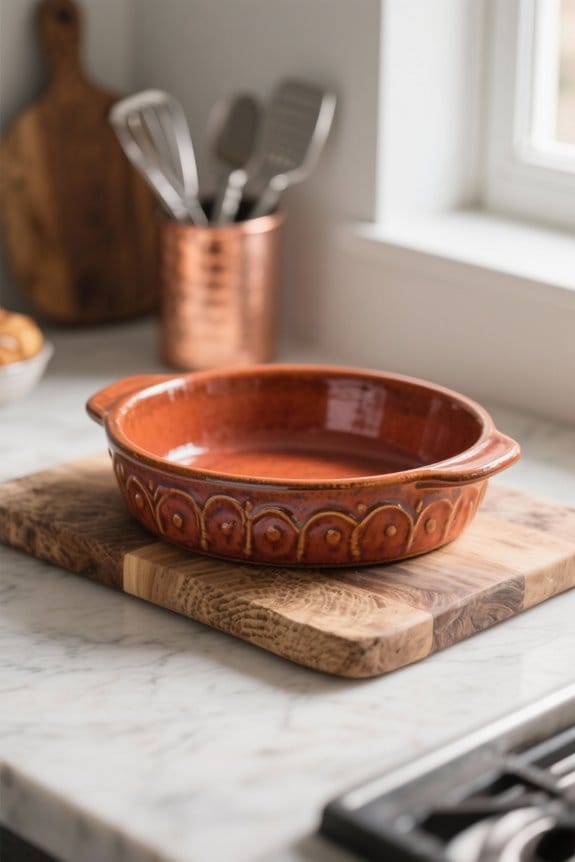 choosing a stoneware baking pan