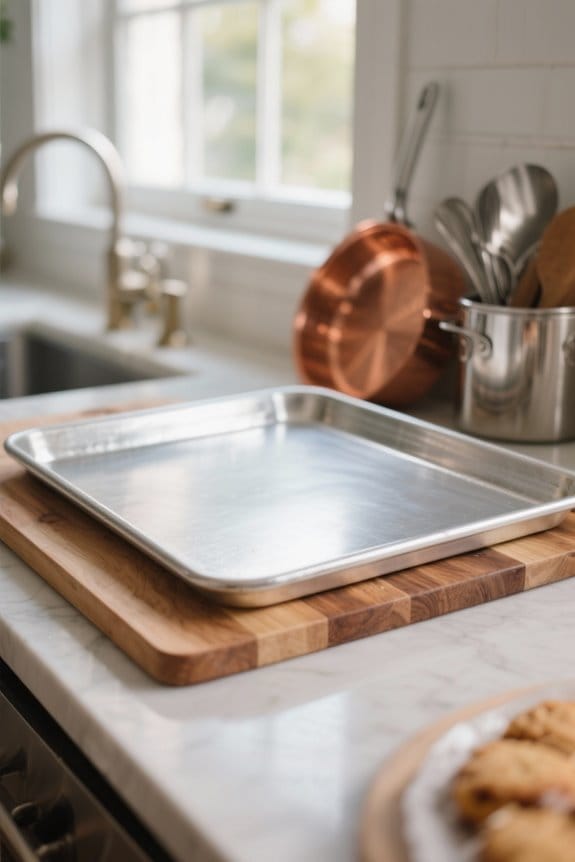 choosing aluminum baking sheets