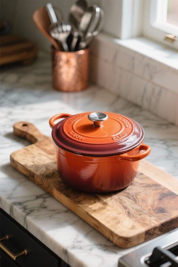 choosing enameled cast iron