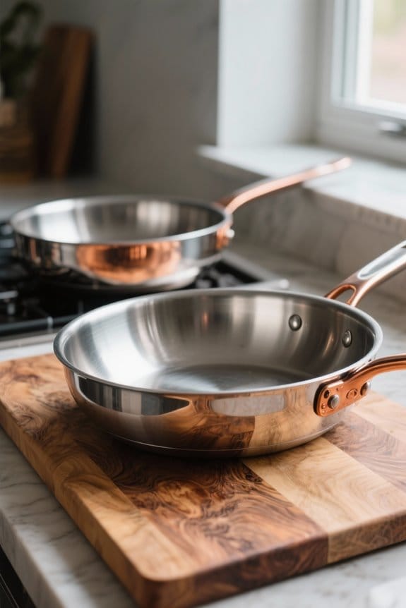 choosing stainless frying pans
