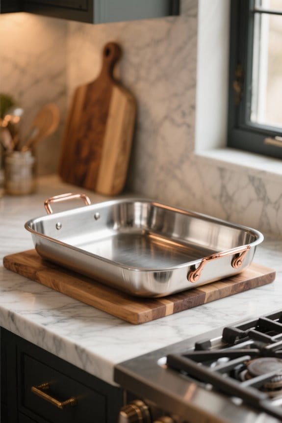 choosing stainless steel roasting pan