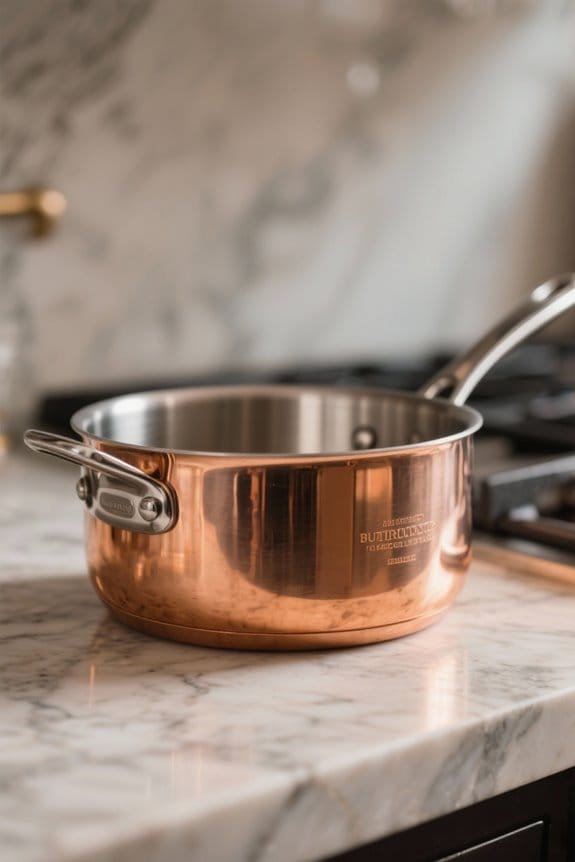 copper saucepan selection factors
