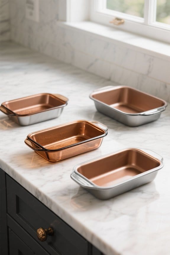 durable stylish glass loaf pans
