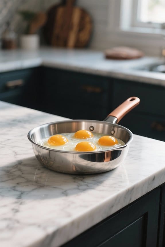 egg poaching pan considerations