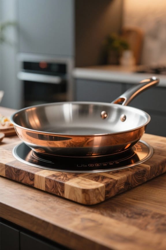 induction frying pan selection factors