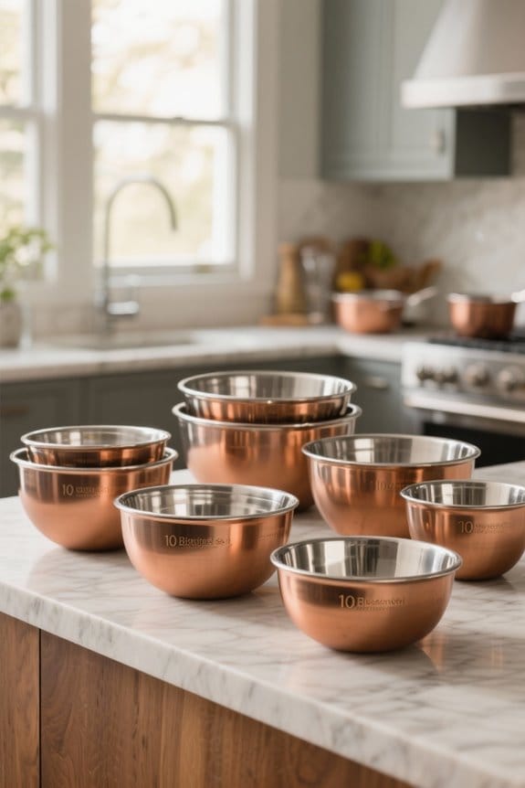 stylish and durable mixing bowls