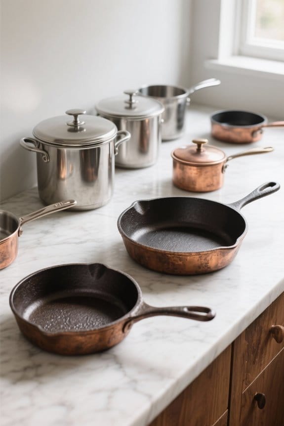 timeless cast iron cookware