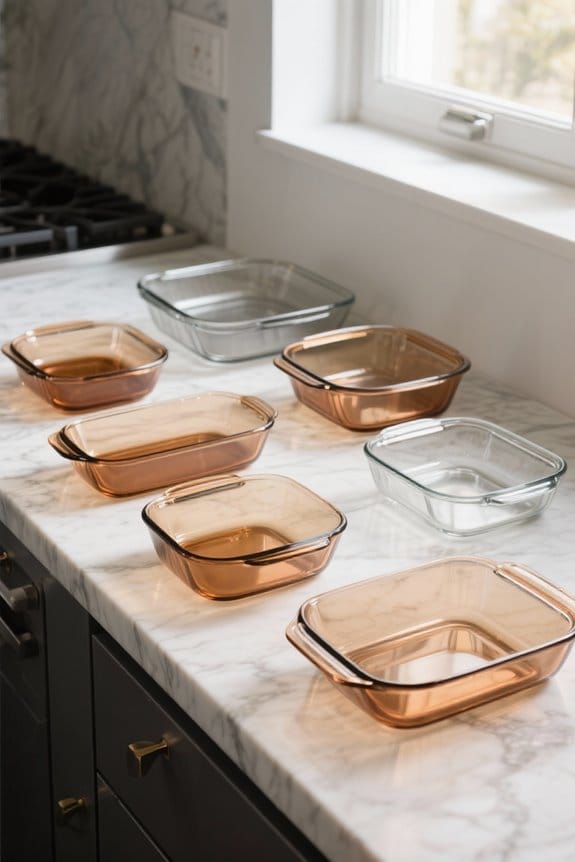 top glass baking dishes
