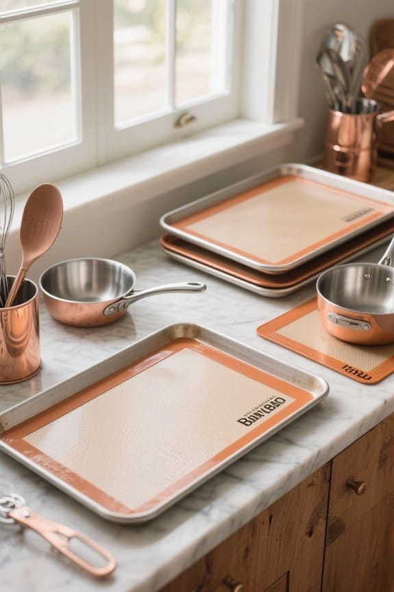 top silicone baking sheets