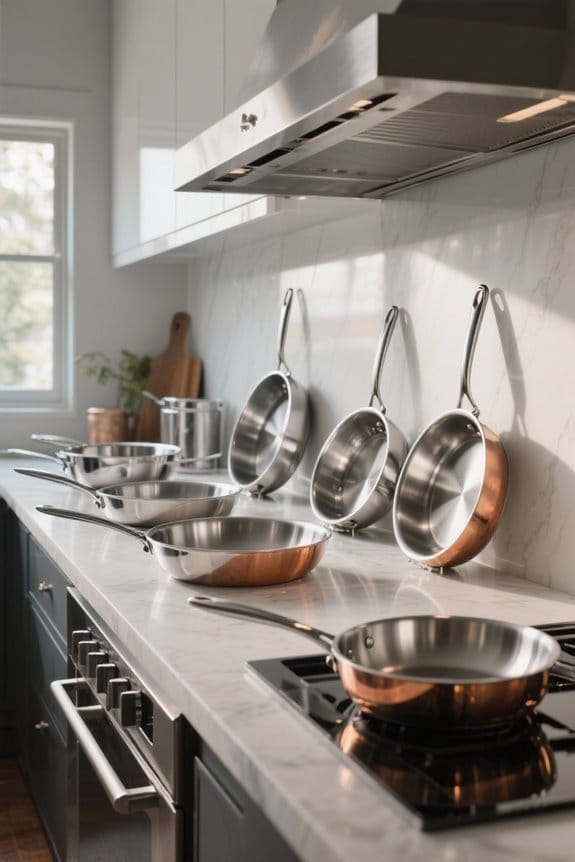 top stainless steel skillets