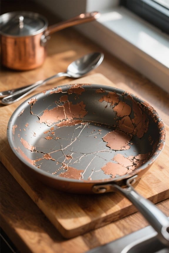 aging nonstick cookware risks