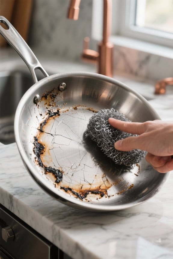 avoid cleaning stainless steel