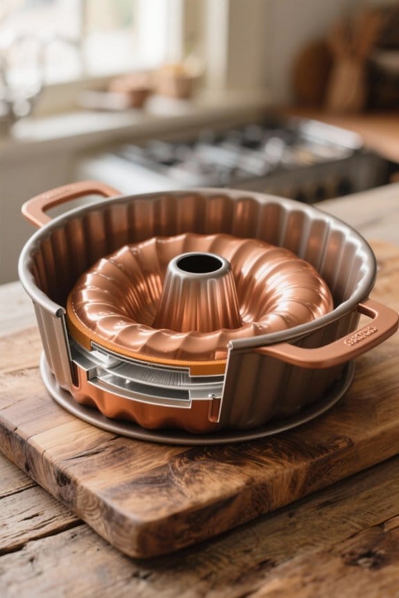 bundt pan material impact