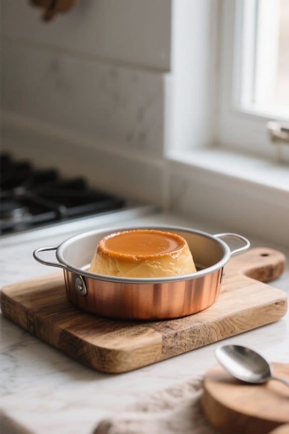 choosing flan baking dish