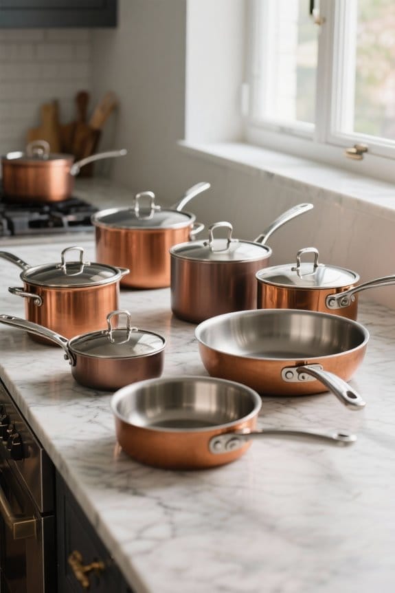 colorful cookware for kitchens