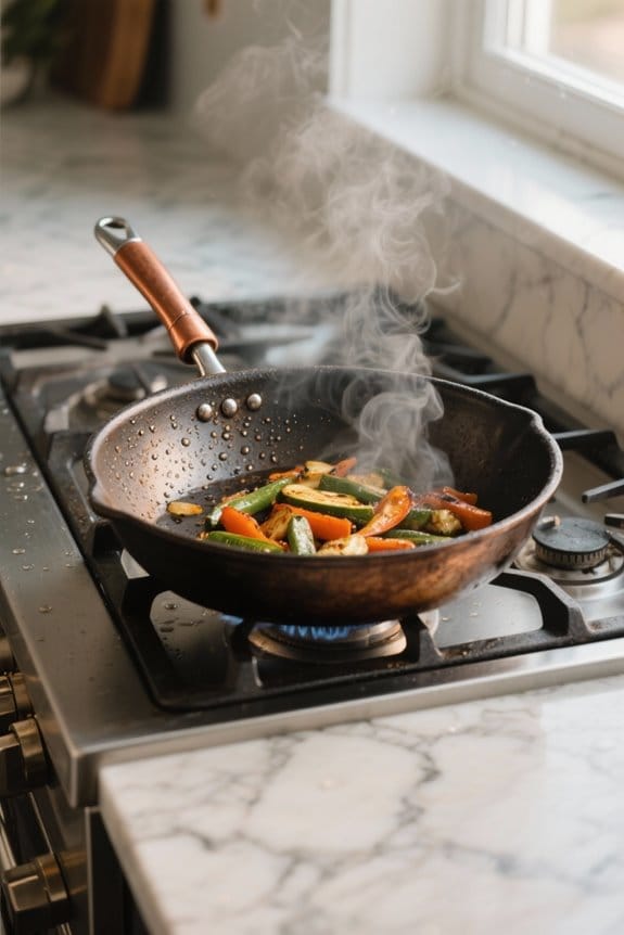 consistent heat for flavorful cooking
