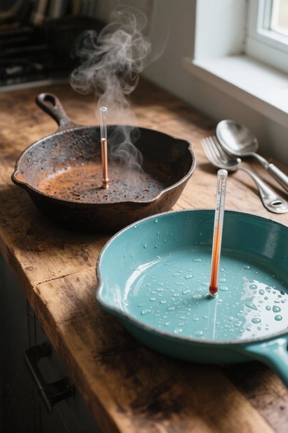 cookware heat conduction differences