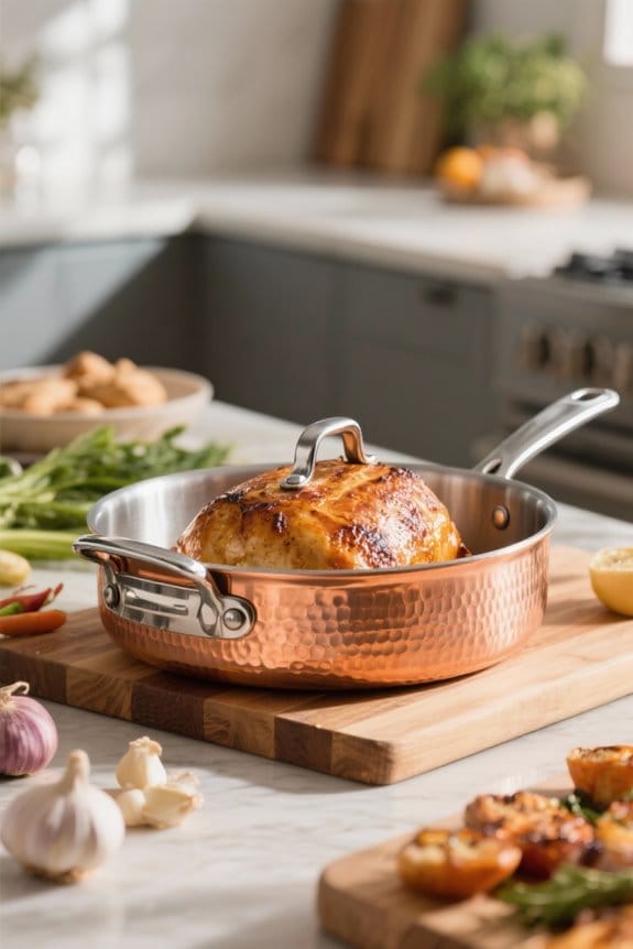 copper roasting pan considerations