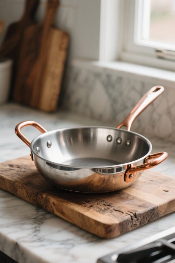durable comfortable heat efficient skillet