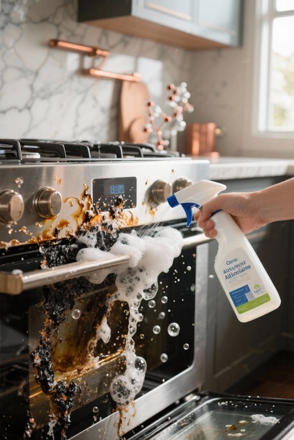 effective oven cleaner components