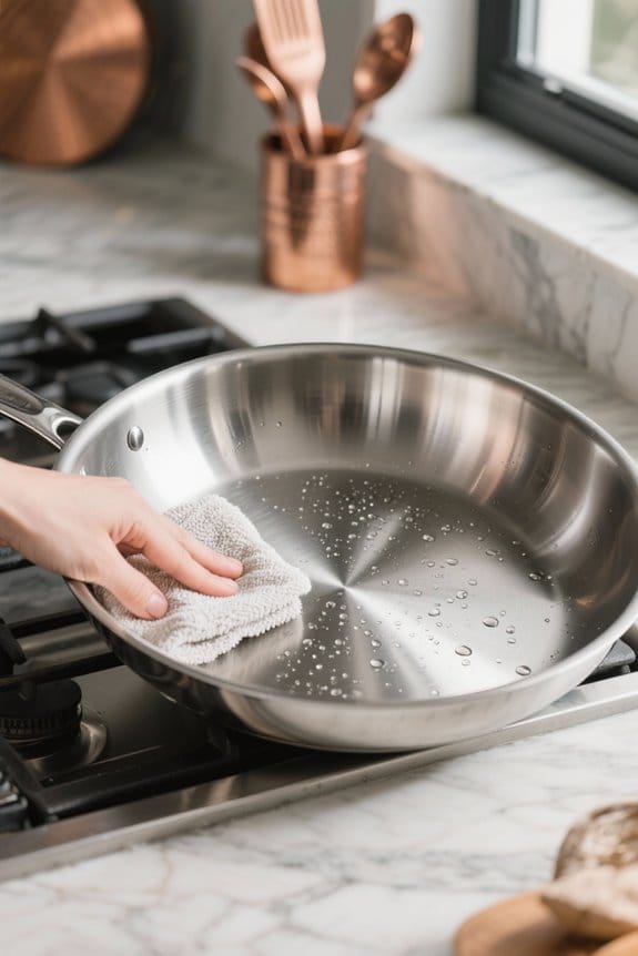effective stainless steel care