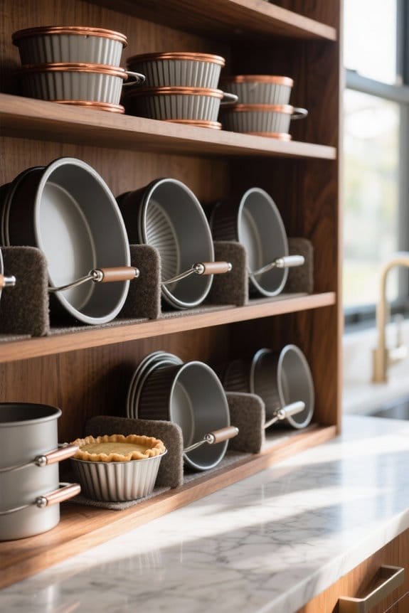 efficient bakeware organization tips