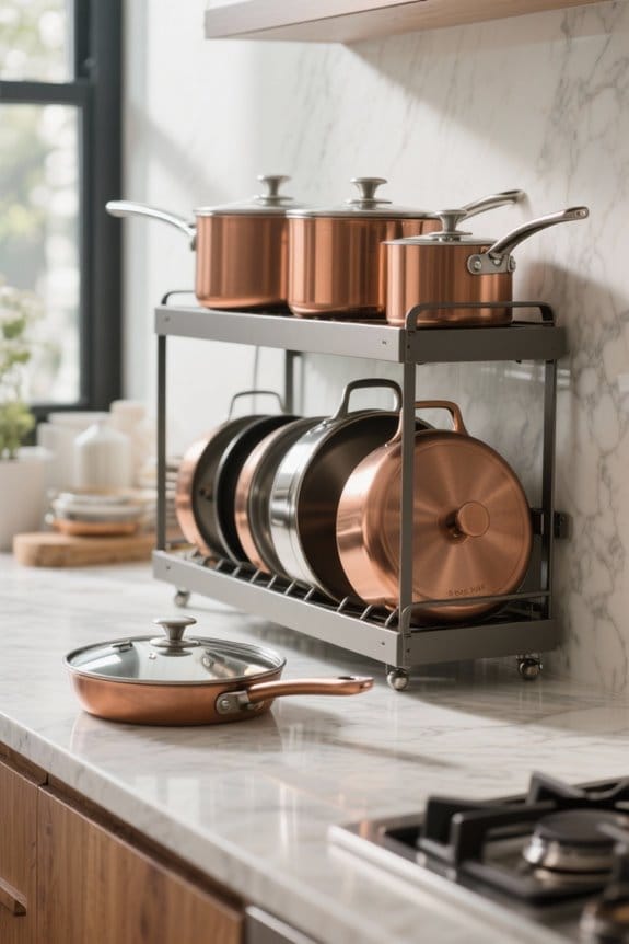 efficient lid storage solutions