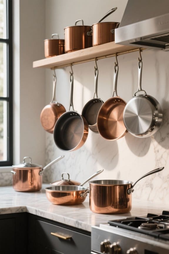 efficient organization for cookware
