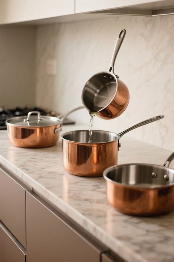 effortless cooking and pouring