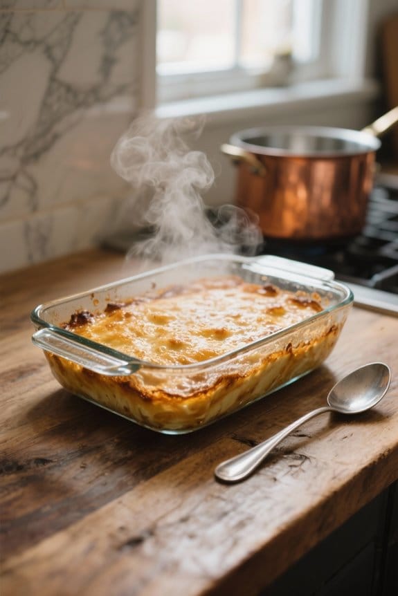 even cooking in glass