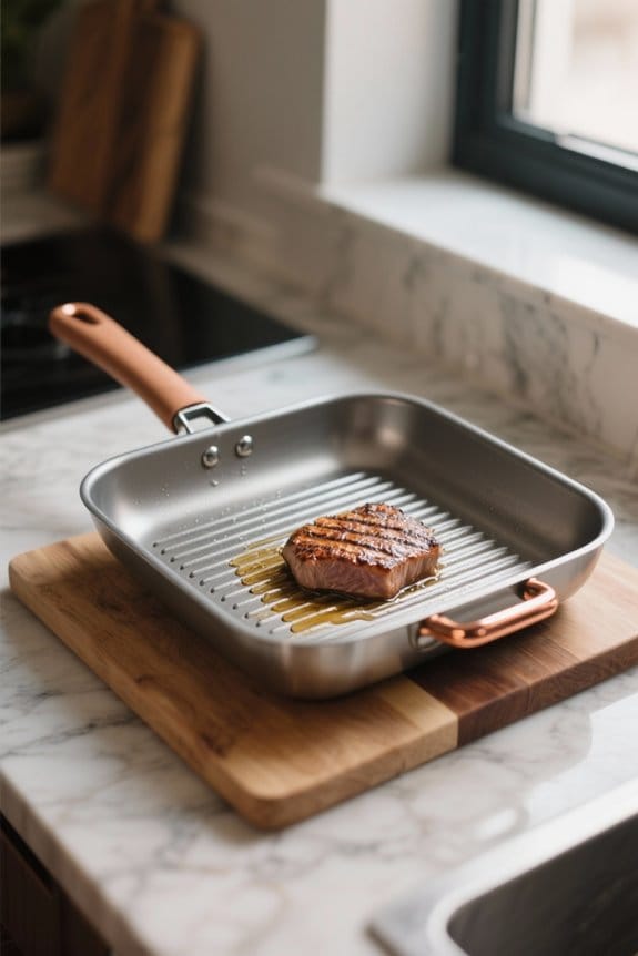 healthier cooking with grill pans