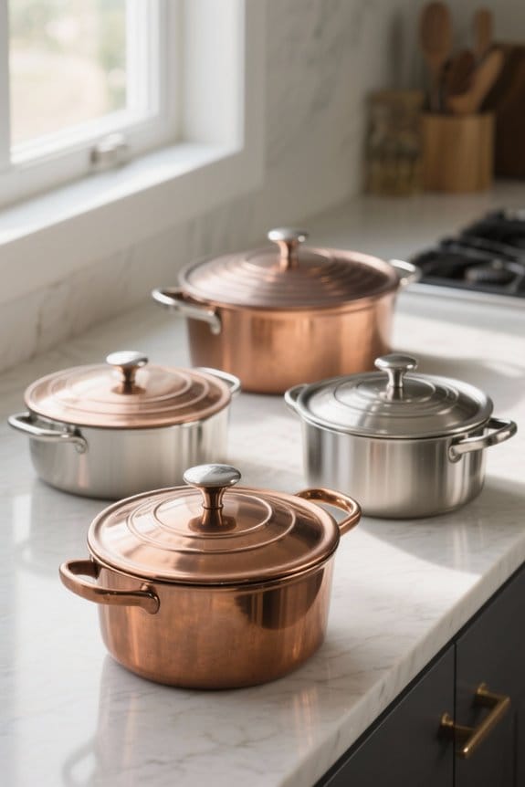 lidded casserole dish selection