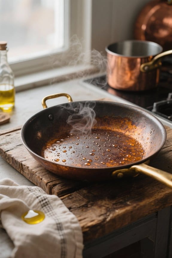 maintain carbon steel patina