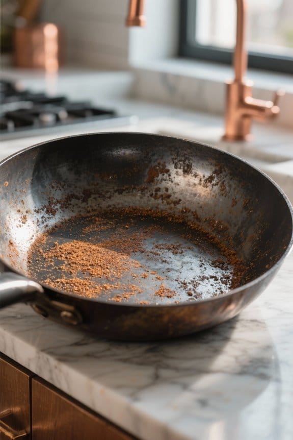 maintaining carbon steel seasoning