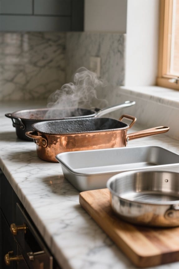 material impacts baking efficiency
