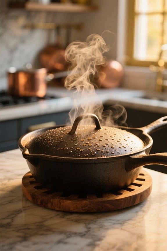 maximizing cooking efficiency residually