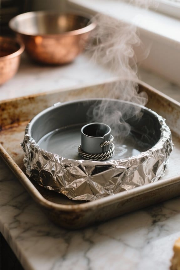 moist even cheesecake baking