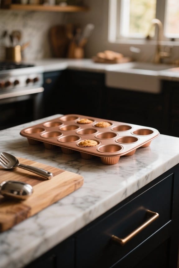 muffin tray material considerations