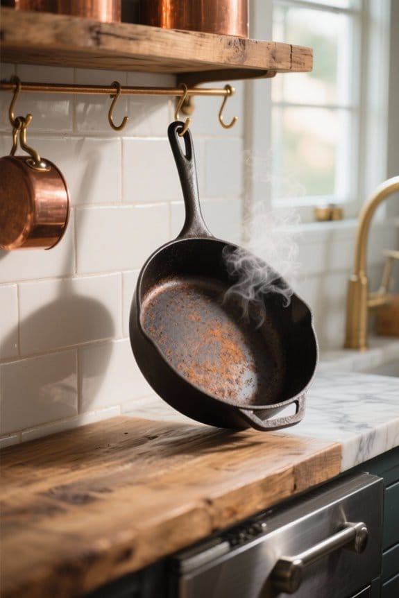 optimal cast iron storage