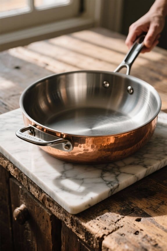 optimal weight distribution enhances cooking