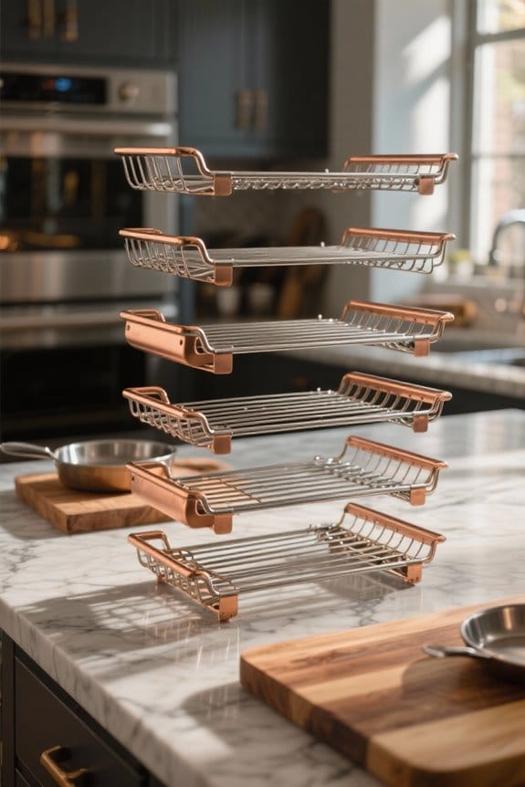 optimize oven rack placement