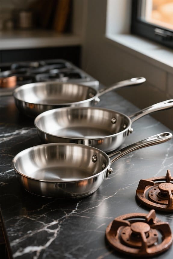 oven safe stainless steel cookware
