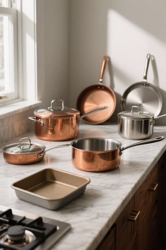 pan material influences baking