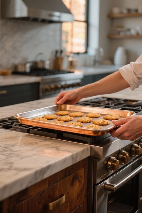 pan rotation for even baking