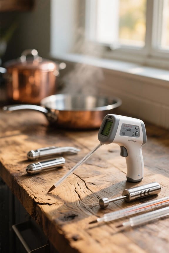 precise cooking temperature monitoring