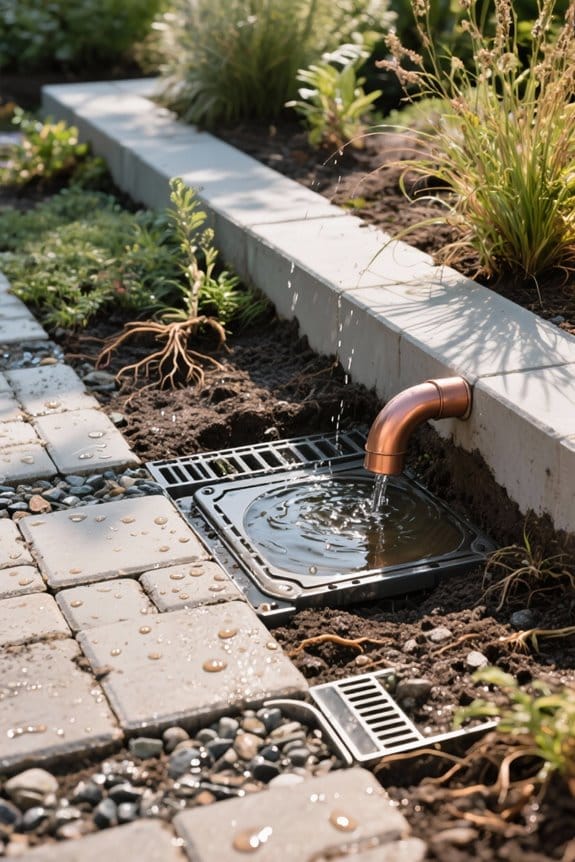 rain gardens promote stormwater infiltration