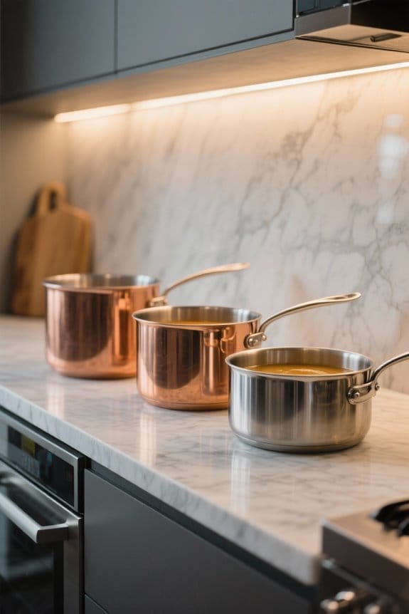 restaurant quality stock pots