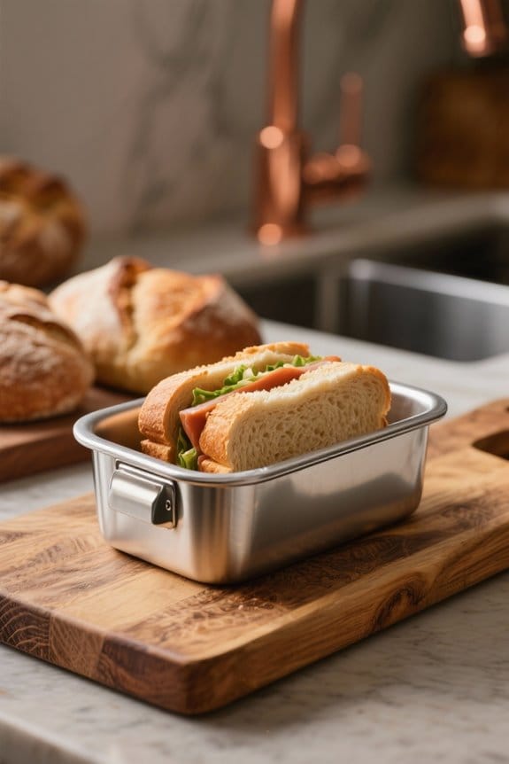 sandwich loaf pan considerations